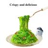 3 Flavors Wakame ShredsCold Salad,Shredded Seaweed,Vegetables,Japanese Side Dishes,Pickles,Sweet and Sour Spicy Dishes,Instant Meals,Kimchi,Delicious Snack Gift (Sweet and sour,1bag) view 2