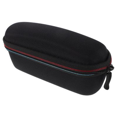 Gatuida EVA Hard Case Protective Storage Case Dust Resistant Compact Oxford Cloth Material Sleek Appearance Black Lightweight Travel and Home Use for Children Thermometers