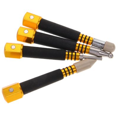 Alipis 4pcs Paintless Dent Removal Tap Down Pen Set Automotive Body Repair Tools for Car Dent Fixing and Cold Glue Slide Hammer Use