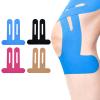 4 Pcs Kinesiology Tape for Knees, Elastic Waterproof Pre Cut Sports Tapes (Black, Nude, Blue, Pink) view 1