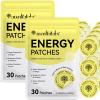 Energy Patches - 60 PCS B12 Patch for Women and Men, Natural Energy Boosters for Fatigue, Fast Awake Recovery Patches for Party Fun Morning Revival