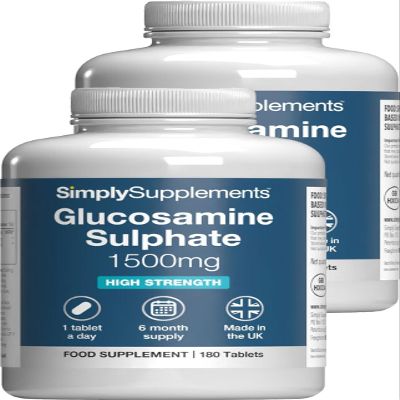 Glucosamine Sulphate 2KCl 1500mg | 360 Tablets | 12 Months' Supply