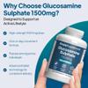 Glucosamine Sulphate 2KCl 1500mg | 360 Tablets | 12 Months' Supply view 2