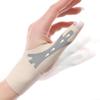 Compression Sleeve for Thumb Joint Support, Lightweight Design Ensures Comfort During Use (White (Black (Left)) view 2