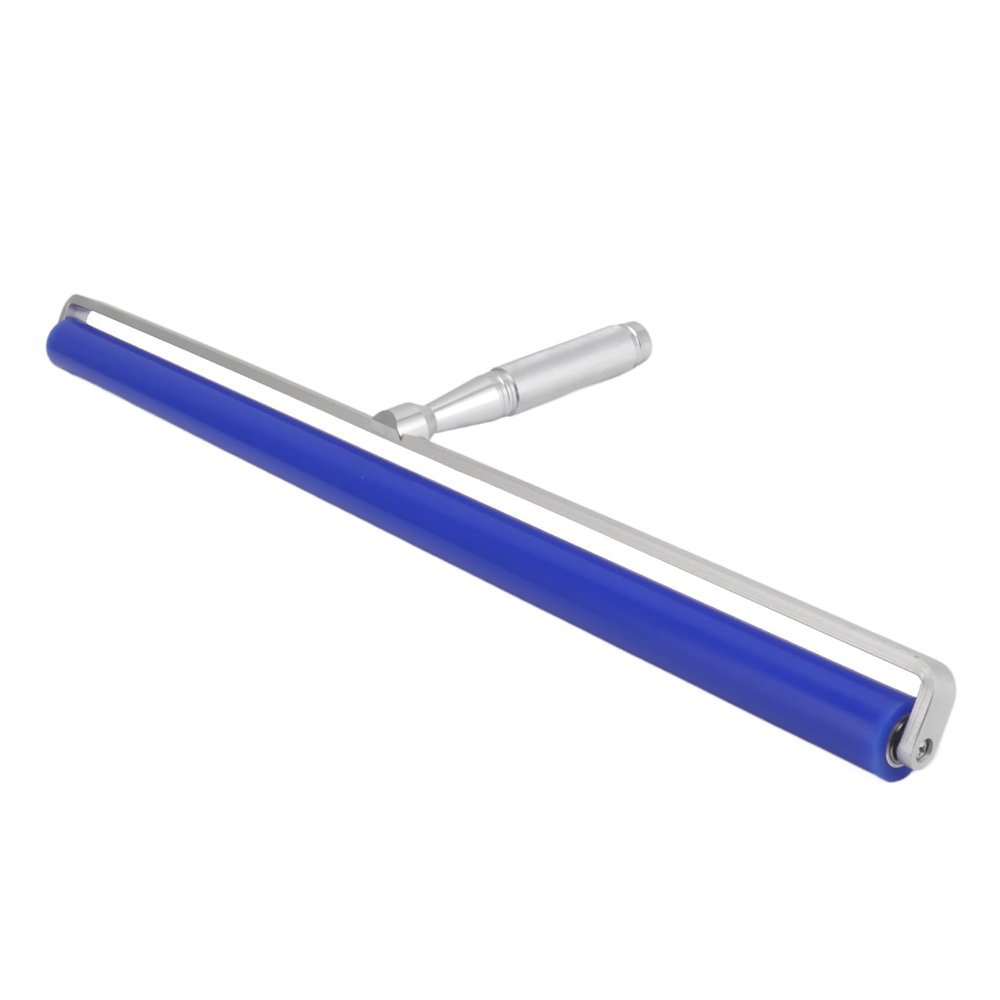 SIXRUN Silicone Manual Roller, Dust Remover Roller Sticky Tool for Hair Dust Fibers Aluminum Alloy Handle for Circuit Board Maintenance Workshops (20 Inch)
