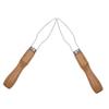 SHINEOFI Button Hook Assist Tool for Easy Buttoning on Clothing with Wooden Handle 2pcs Portable Convenience and Versatile Design for Seniors and Disability for DIY Projects and Personal view 1