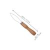 SHINEOFI Button Hook Assist Tool for Easy Buttoning on Clothing with Wooden Handle 2pcs Portable Convenience and Versatile Design for Seniors and Disability for DIY Projects and Personal view 2