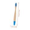 SAFIGLE 10pcs Bamboo Toothbrushes Durable Non Slip Handle Ergonomic Design Soft Bamboo Bristles Safe Oral Care for Boys and Daily Use view 2