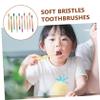 SAFIGLE 10pcs Bamboo Toothbrushes Durable Non Slip Handle Ergonomic Design Soft Bamboo Bristles Safe Oral Care for Boys and Daily Use view 3