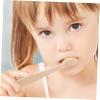 SAFIGLE 10pcs Bamboo Toothbrushes Durable Non Slip Handle Ergonomic Design Soft Bamboo Bristles Safe Oral Care for Boys and Daily Use view 4
