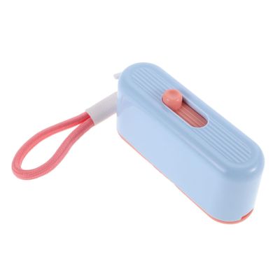 Anneome Automatic Portable Floss Pick Dispenser Mini Toothpick Holder with Hanging Loop Single Item Ejection for Travel and Oral Care Organization Compact Pocket Box for Clean Teeth