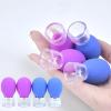 10Pcs Glass Cupping Set Facials Cupping Cups Glass Silicone Cups Vacuum Suction For Face Skin Back Arm Shoulder Muscle Set view 4