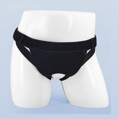 Adjustable Hernia Support Belt for Men and Women with Removable Compression Pads, Pre and Post Operative Relief