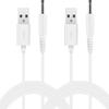 2 Pack Charger Cord Replacement for Bitvae D2 R1 R2 S2 Toothbrush & C2 C5 C6 Water Flosser, USB Cable Compatible with Fairywill D7 P11 Dnsly Vekkia Mornwell SEAGO ATMOKO and More view 1