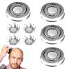8 replacement razor blades for electric shaving view 1