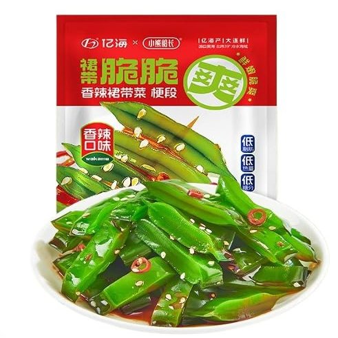 Spicy Wakame,Cold Salad,Shredded Seaweed,Vegetables,Japanese Side Dishes,Pickles,Sweet and Sour Spicy Dishes,Instant Meals,Kimchi,Delicious Snack Gift (1bag)