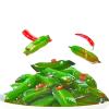 Spicy Wakame,Cold Salad,Shredded Seaweed,Vegetables,Japanese Side Dishes,Pickles,Sweet and Sour Spicy Dishes,Instant Meals,Kimchi,Delicious Snack Gift (1bag) view 4