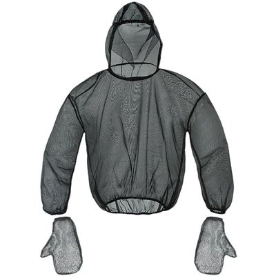 Brxmpn Anti-mosquito Suit, Mesh Clothes with Gloves, Lightweight Mesh Net Bug Clothing, Mosquito Resistant Clothing Breathable Mesh with Hood for Fishing, Hiking