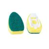 2Pcs Dish Wand Replacement Sponge Heads, Non Scratch Scrubber Pad, Kitchen Cleaning Tool for Pots, Plates, Bowls, Dishes, Sink view 1