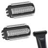 2 Pack Replacement Foil Blade Compatible with MANSCAPED The Lawn Mower 5.0 Ultra Hair Trimmer,Stainless Steel Groin Hair Foil Shaver Head for Close Body Hair Grooming Black (Black-66) view 1