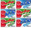 6 x Mixed Blue Raspberry,Watermelon Sugar Free Chewing Gum Pack - 14 x Sugar free stick in a Pack view 1