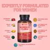 Advanced Probiotics for Women | Prowise Womens Flora | Pre & Probiotics for Womens Intimate & Gut Health | 20 Billion CFU | Added Cranberry, Vitamin C, Fenugreek, Chlorella & Inulin | 60 Capsules view 4