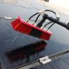 12Ft/36Ft Water Fed Pole Kit - Telescopic Outdoor Window Cleaner Brush & Solar Panel Cleaning Tool 55Cm Brush Head Efficient Window Washing Wand for Easy Cleaning view 4