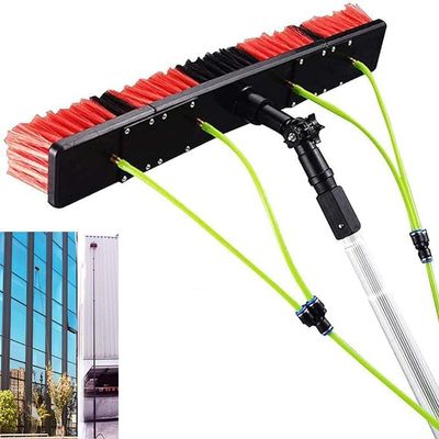 30CM Window Cleaning Brush 5-12M Telescopic Water Fed Brush Extendable Cleaner for Conservatory Roof & Solar Panel Cleaning 7M Reach Professional Cleaning Tool