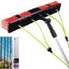 30CM Window Cleaning Brush 5-12M Telescopic Water Fed Brush Extendable Cleaner for Conservatory Roof & Solar Panel Cleaning 7M Reach Professional Cleaning Tool view 1