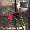 20FT-36FT Telescopic Window Cleaning Pole with Water Fed Brush Extendable Cleaner for Conservatory Roofs Photovoltaic Panels Trucks & Windows 36FT/10.8M view 3
