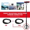 18FT Carbon Fiber Retractable Window Cleaning Brush - High Altitude Solar Panel Cleaner Water Fed Lightweight & Durable for Efficient Cleaning view 2
