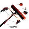 24ft Water Fed Pole Kit for Window Cleaning Telescopic Brush & Extendable Cleaner for Conservatory Roof Solar Panel Glass Cleaning Tool 20ft Option Available view 2