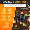 Mountain Fuel Sports Jelly Hydrogel Energy Gel Pouch - 20g of Carbs & Electrolytes - Mineral-Rich Hydration Boost - Vegan, Gluten-Free Performance Fuel - 4 Pack (4 Pack, Orange) view 2