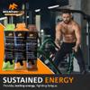 Mountain Fuel Sports Jelly Hydrogel Energy Gel Pouch - 20g of Carbs & Electrolytes - Mineral-Rich Hydration Boost - Vegan, Gluten-Free Performance Fuel - 4 Pack (4 Pack, Orange) view 4
