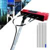 Telescopic Window Cleaner Kit - 7.2M Extendable Pole with Water Fed Brush for Solar Panel Washing & Home Window Cleaning - 55cm Brush Head for Effortless Reach view 1