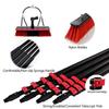24FT Telescopic Water Fed Brush Extendable Window Cleaning Tool Ideal for Conservatory Roofs Solar Panel Cleaning 3.6-10.8M Adjustable Length view 4