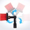 11M Telescopic Window Cleaning Pole with Water Fed Brush Extendable Cleaner for Conservatory Roofs Solar Panel & Photovoltaic Cleaning (36FT) view 4