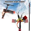 24FT Telescopic Water Fed Pole Brush Kit - 3.6-12M Solar Panel & Window Cleaner with Squeegee - Ultimate Cleaning Solution for High Reach Areas view 3