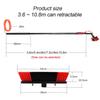 12ft Telescopic Brush & Pole - Solar Panel Cleaning Kit Extendable Window & Roof Cleaner Water Fed Brush for Conservatory Roof Maintenance Outdoor Cleaning Tools view 2