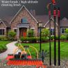 24FT Adjustable Water Fed Pole Cleaning Kit - Telescopic Window Cleaning Brush with Rotatable Head for Glass Solar Panels and Exterior Surfaces (7.2M/6M) view 3