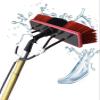 Telescopic Window Cleaner with Water Fed Brush 12ft Extendable Pole for Conservatory Roof & Solar Panel Cleaning Efficient Window Washing Tool (Color: 3.6m/12ft) view 1