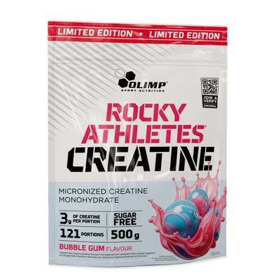 Olimp Rocky Athletes Creatine - 500 g, Bubble Gum