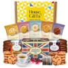 Afternoon Tea & Biscuit Hamper Gift Set with Strawberry Jam, Pure Honey & Biscuits British Hampers for Women, Men or Grandparents Biscuit Gift Box for Sharing, Birthdays, or Thank You view 1