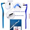 3PC Teeth Cleaning Sticks,Teeth Cleaning Kit,Dental Plaque Tool,Tartar Eraser Polisher,Manual Whitening Oral Care,Professional Tooth Stain Eraser Polisher Kit for Home Use view 4