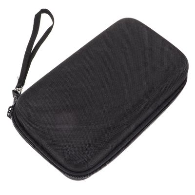 FONDOTIN Pouch Eva for Material Featuring Spaces Oxford and Cloth Separated Portable Ear Thermometer Storage with Shockproof Mesh Pocket Organising and Protecting