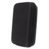 Gatuida Organizer Bag and Mesh Pocket Featuring Separated Spaces and Protective Ear Thermometer Black with Scratch Resistant Oxford Cloth and Eva Material and Protective for Travel Pouch view 1