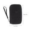 Gatuida Organizer Bag and Mesh Pocket Featuring Separated Spaces and Protective Ear Thermometer Black with Scratch Resistant Oxford Cloth and Eva Material and Protective for Travel Pouch view 2