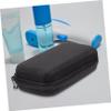 Gatuida Organizer Bag and Mesh Pocket Featuring Separated Spaces and Protective Ear Thermometer Black with Scratch Resistant Oxford Cloth and Eva Material and Protective for Travel Pouch view 3