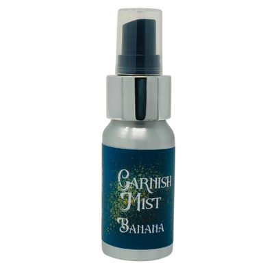 Garnish Mist Drink Garnish Spray for Cocktails & Spirits | Vegan, Sustainable, Reusable | 30ml Bottle | Liquid Garnish | Cocktail Garnish | Cocktail Accessories (30ml, Banana - 30ml)