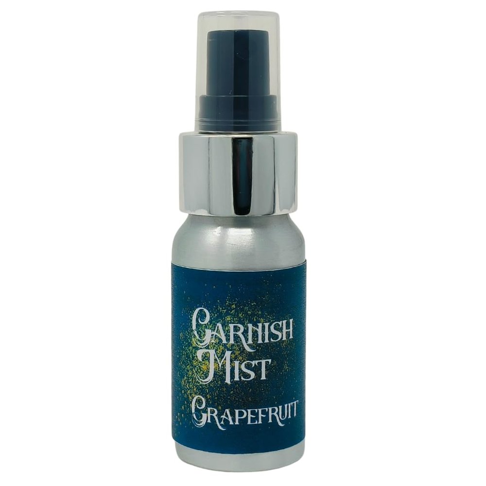 Garnish Mist Drink Garnish Spray for Cocktails & Spirits | Vegan, Sustainable, Reusable | 30ml Bottle | Liquid Garnish | Cocktail Garnish | Cocktail Accessories (30ml, Grapefruit - 30ml)